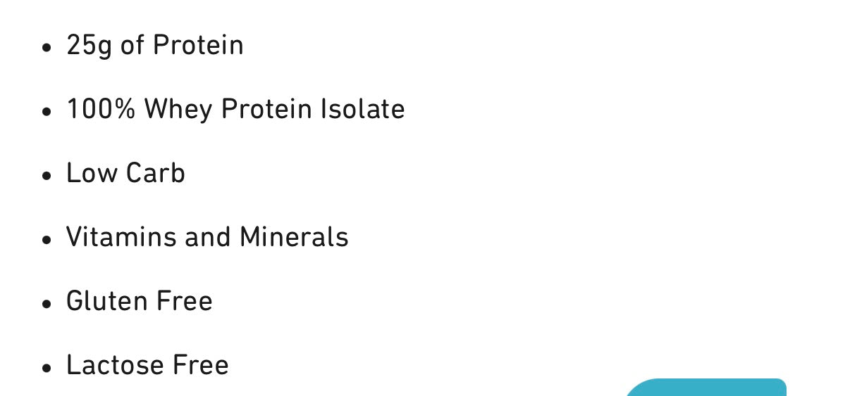 ISOPURE 3LB 41 SERV