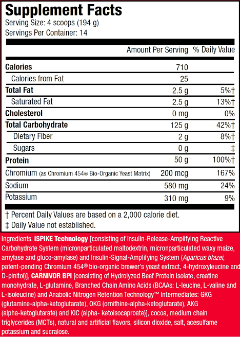 CARNIVOR MASS 6LB