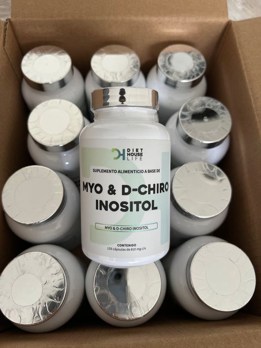 🌸 Myo & D-Chiro Inositol Premium – 135 cápsulas