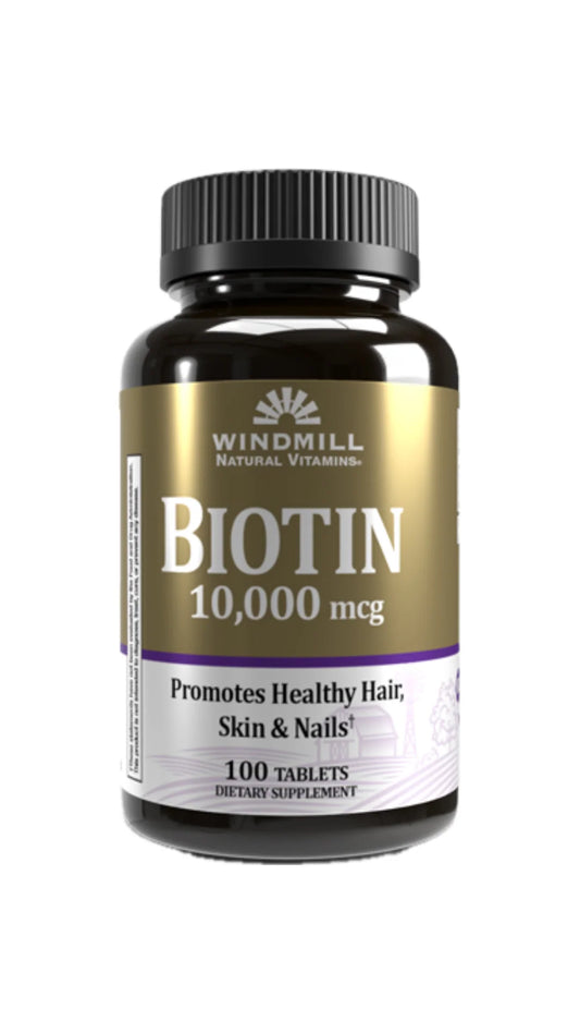 Biotina 10,000mcg 100tbs