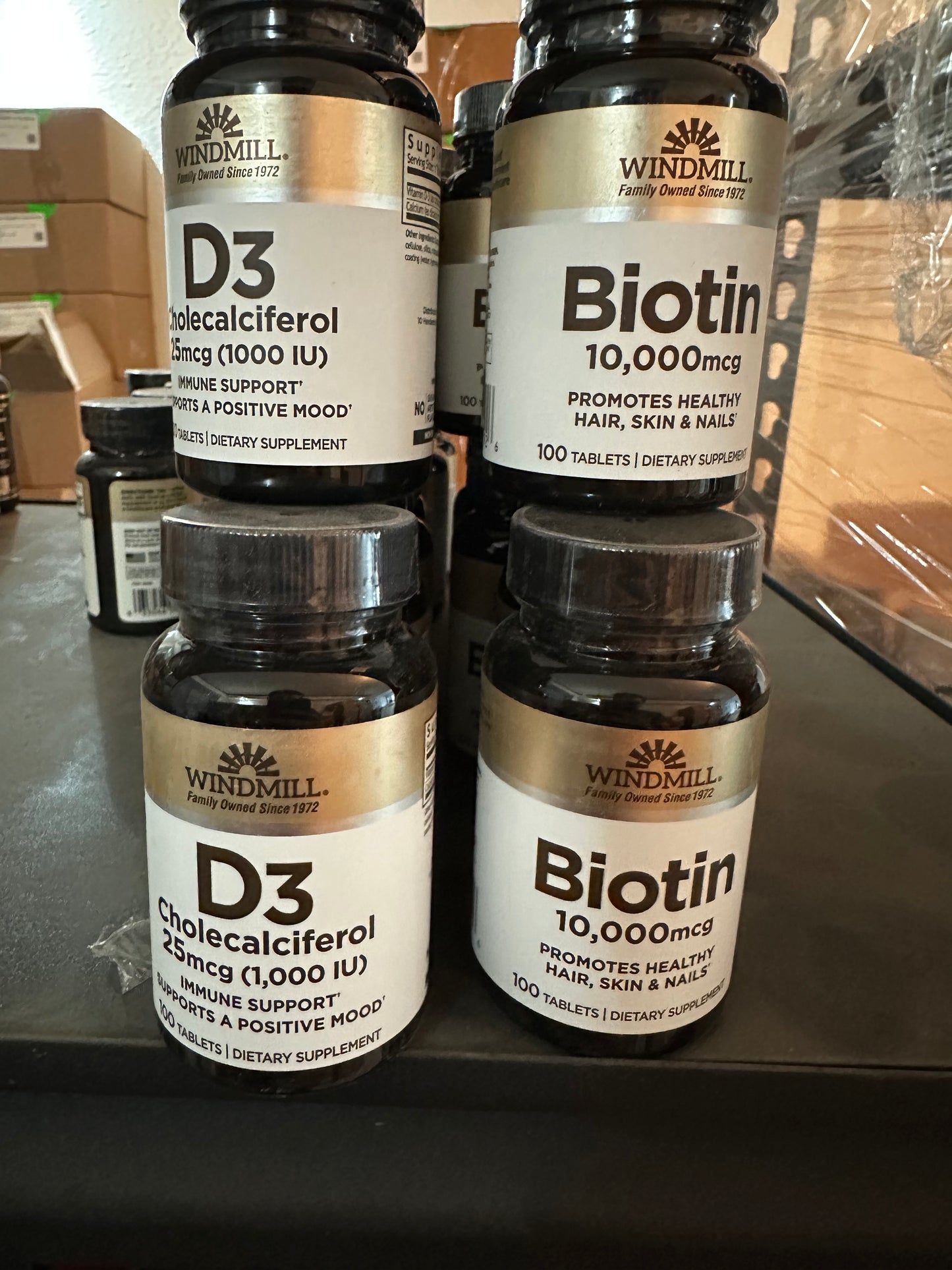 Vit D3 1,000iu 100tbs