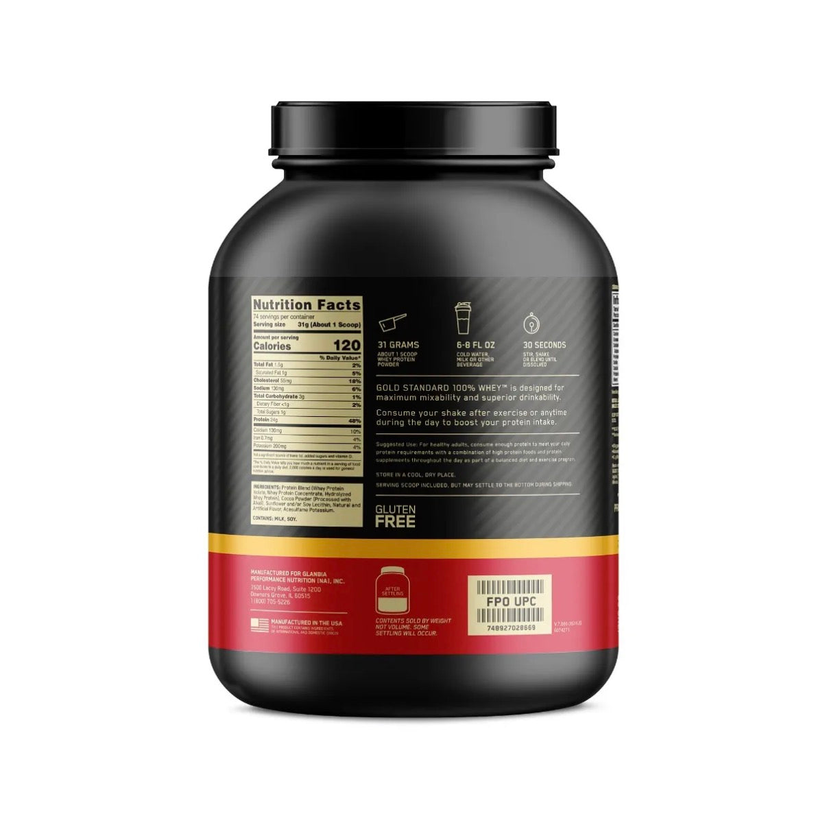 GOLD STD ON 5LB 71 SERV